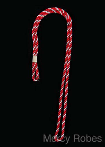 Clergy Cord (Red/Silver)