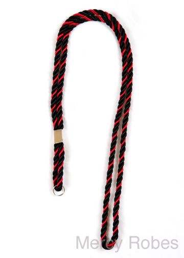 Clergy Cord (Red/Black)