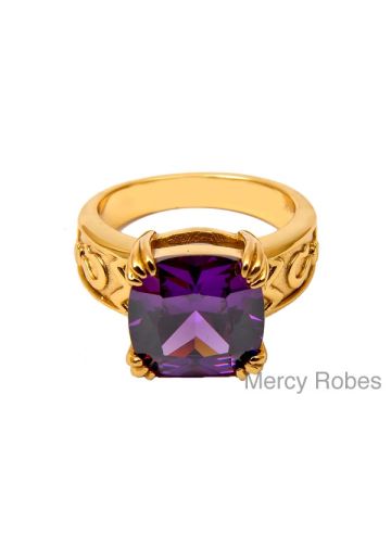 Womens Clergy Bishop Ring Subs517 (Purple)