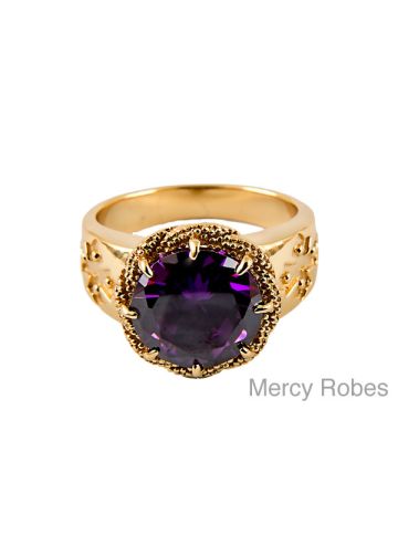 Womens Clergy Bishop Ring Subs500 (Purple)