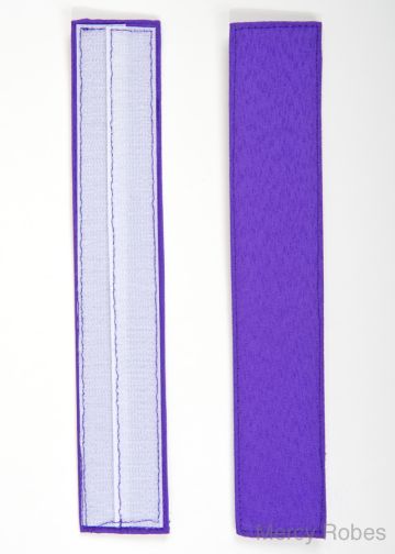 Velcro Bands For Mercy Robes Rochet (Roman Purple)