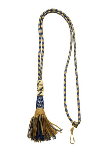 Bishop Tassel Pectoral Cord (Royal/Gold) 01