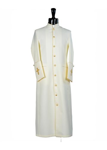 Clergy Robe Style Bae114 (Cream/Gold)