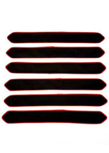 Doctoral Bars (Black/Red)