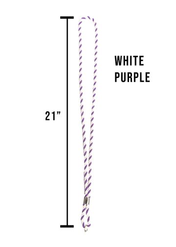 Clergy Cord (White/Purple) 06