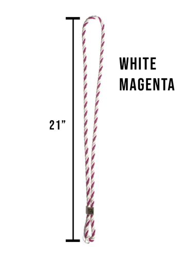 Clergy Cord (White/Magenta) 03