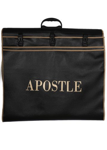 Apostle Leather Vestment Carrying Bag (Black/Gold)