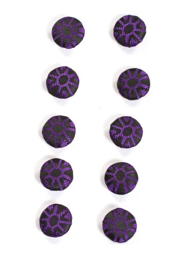 Buttons (Black / Purple Lt) 201