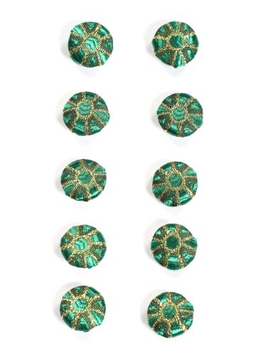 Buttons (GreenGold Lt) 003