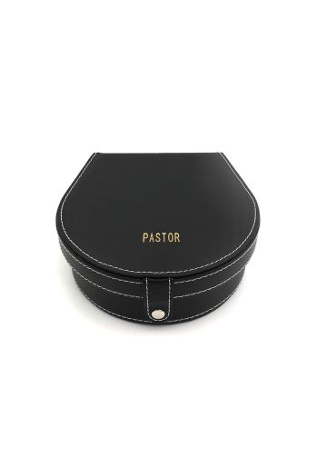 Clergy Collar Leather Box (Pastor)