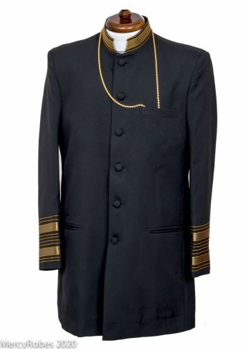 Clergy Jacket 004 (Black/Gold)