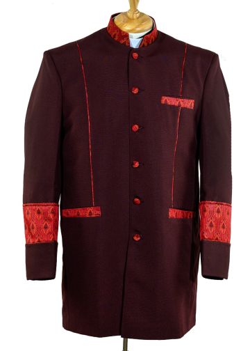 Clergy Jacket CJ028 (Wine)