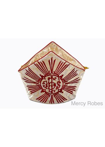 Bishop Mitre Gold LT Red- Mt-005