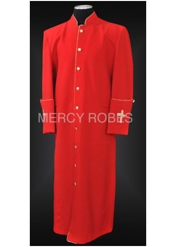 Clergy Robe Style Bae114 (Red/Gold)