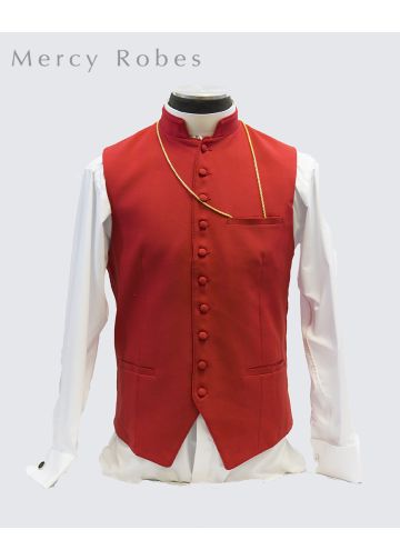 Clergy Vest (Red)