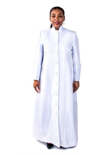 Womens Robe LR111 (White/White)