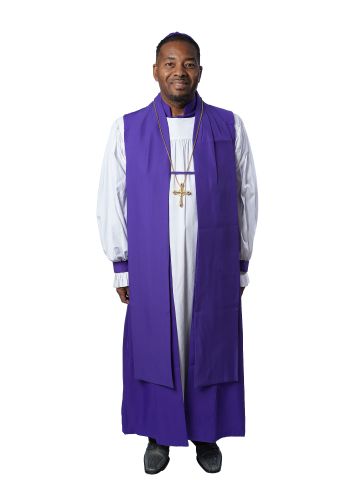 Bishop Vestment (A) (Roman Purple)