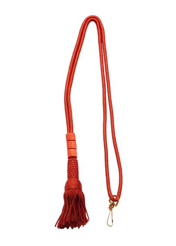 Bishop Tassel Pectoral Cord (Scarlet Red) 01