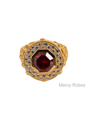 Clergy Apostle Ring Style Subs690 (G Red)