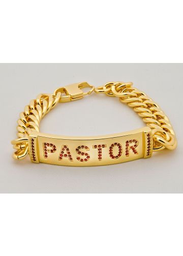 Mens Bracelet Gold (Pastor) Gr