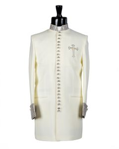 Clergy Jacket Style CJ035 (Cream)