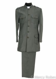 Mercy Robes Clergy Jacket & Pants Style CJ045 (Grey) | Mercy Robes